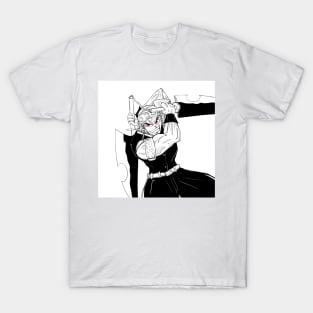 sound hashira tengen usui in kimetsu no yaiba demon slayer art T-Shirt